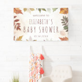 Herbstfarbe Herbst Begrüßungszeichen Banner (Insitu)