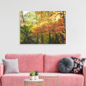 Herbstfarbe / Herbstlemme Leinwanddruck (Insitu (Wohnzimmer))