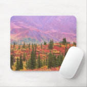 Herbstfarbe im Nationalpark Denali Mousepad (Mit Mouse)