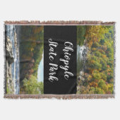 Herbstfarbe im Ohiopyle Staat Park Decke (Vorderseite)