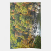 Herbstfarbe im Ohiopyle Staat Park Geschirrtuch (Vertikal)