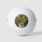 Herbstfarbe im Ohiopyle Staat Park Golfball (Vorderseite)