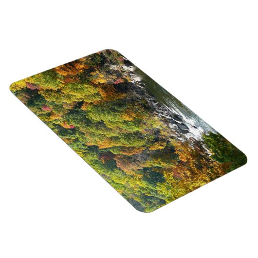 Herbstfarbe im Ohiopyle Staat Park Magnet (Rechte Seite)