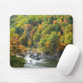Herbstfarbe im Ohiopyle Staat Park Mousepad (Mit Mouse)