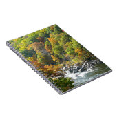 Herbstfarbe im Ohiopyle Staat Park Notizblock (Rechte Seite)