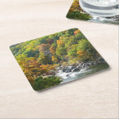 Herbstfarbe im Ohiopyle Staat Park Rechteckiger Pappuntersetzer (angewinkelt)