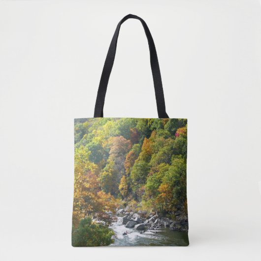 Herbstfarbe im Ohiopyle Staat Park Tasche (Vorderseite)