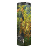 Herbstfarbe im Ohiopyle Staat Park Thermosbecher (Rückseite)