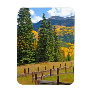 Herbstfarbe in der Landschaft Magnet