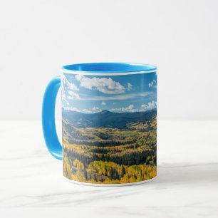 Herbstfarbe in Flat Tops Routt National Forest Tasse