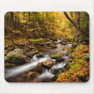 Herbstfarbe Jefferson Brook White Mountains Mousepad