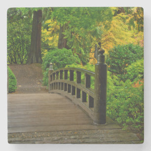 Herbstfarbe, Portland Japanese Garden Steinuntersetzer