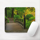 Herbstfarbe, Portland Japanischer Garten Mousepad (Mit Mouse)