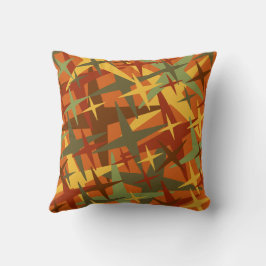 Herbstfarbe Spaß mit Sternen Kissen