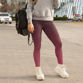 Herbstfarbe Trend Vibrann Magenta Ombre Leggings