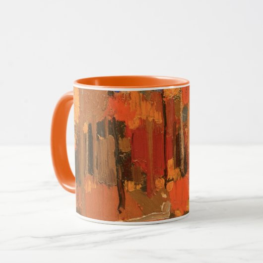 Herbstfarbe von Tom Thomson Tasse (Vorderseite Links)