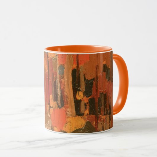 Herbstfarbe von Tom Thomson Tasse (VorderseiteRechts)