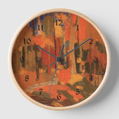 Herbstfarbe von Tom Thomson Uhr (Vorderseite)