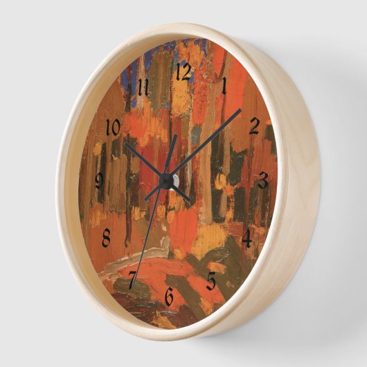 Herbstfarbe von Tom Thomson Uhr (Winkel)