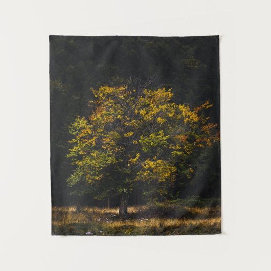 Herbstfarbe Wandteppich (Vorderseite)