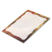 Herbstfarben - 11" x 8,5" Notepad Notizblock (angewinkelt)