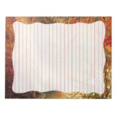 Herbstfarben - 11" x 8,5" Notepad Notizblock (Vorderseite)
