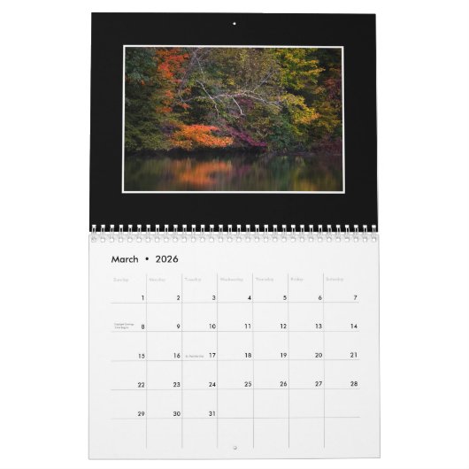 Herbstfarben 2020 Kalender von Thomas Minutolo (Mär 2026)