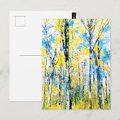 Herbstfarben 2: Couleurs de l'automne 2 Postkarte (Vorne/Hinten)