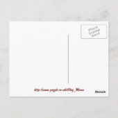 Herbstfarben 4 postkarte (Rückseite)