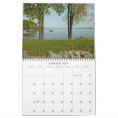 Herbstfarben Adirondack 18-Monats-Kalender Kalender (Jan 2027)