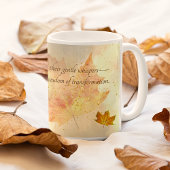 Herbstfarben Ahornleaf Soft Herbst Inspiration Kaffeetasse