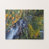 Herbstfarben am Rande der Crewfälle Puzzle (Horizontal)