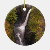Herbstfarben an den Elchfällen Keramik Ornament (Hinten)
