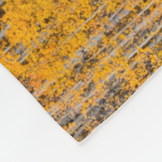 Herbstfarben auf Aspen Groves Fleecedecke (Ecke)