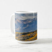 Herbstfarben auf Aspen Groves Kaffeetasse (Vorderseite Links)