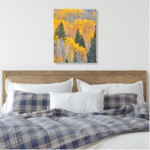 Herbstfarben auf Aspen Groves Leinwanddruck (Insitu (Schlafzimmer))