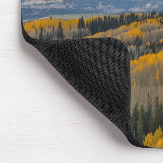 Herbstfarben auf Aspen Groves Mousepad (Ecke)