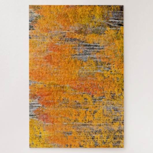 Herbstfarben auf Aspen Groves Puzzle (Vertikal)