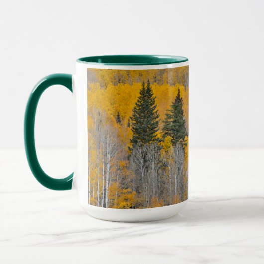 Herbstfarben auf Aspen Groves Tasse (Links)