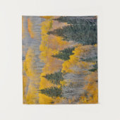 Herbstfarben auf Aspen Groves Wandteppich (Vorderseite)
