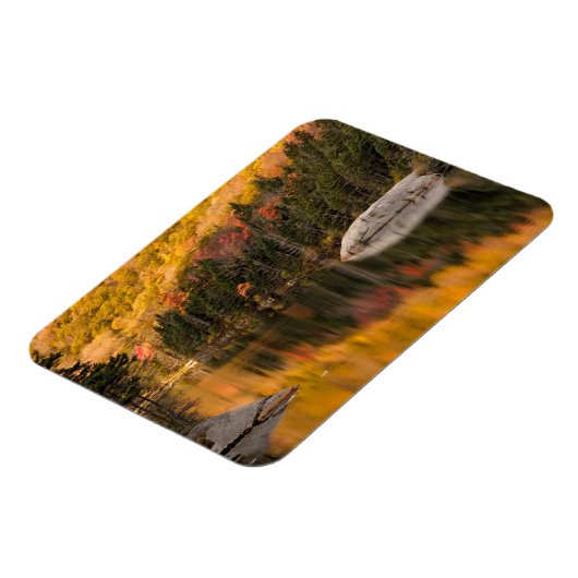 Herbstfarben auf dem Biberteich Magnet (Linke Seite)