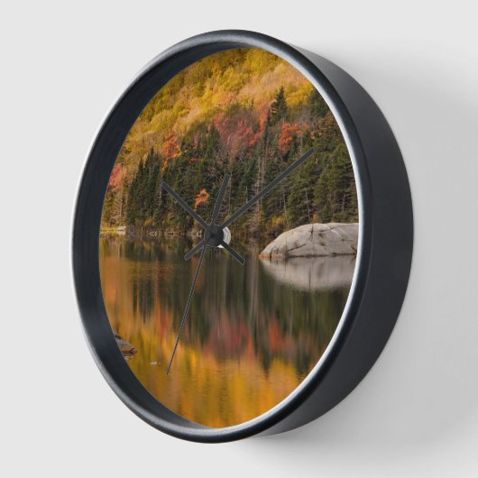 Herbstfarben auf dem Biberteich Uhr (Winkel)