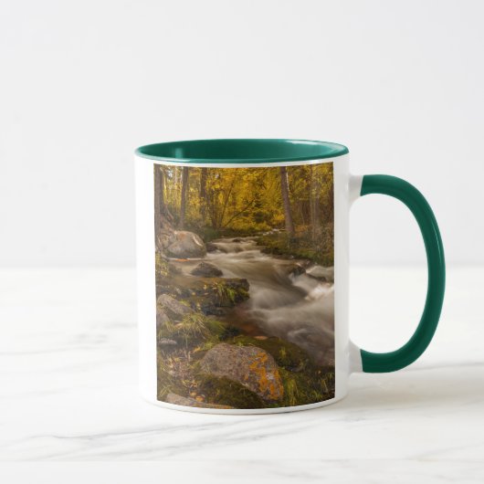Herbstfarben auf der Cresteincreme Tasse (Rechts)