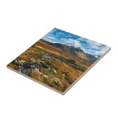 Herbstfarben auf der Landschaft Fliese (Seite)