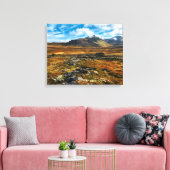 Herbstfarben auf der Landschaft Leinwanddruck (Insitu (Wohnzimmer))