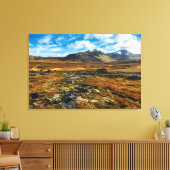 Herbstfarben auf der Landschaft Leinwanddruck (Insitu (Wohnzimmer))