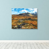 Herbstfarben auf der Landschaft Leinwanddruck (Insitu (Holzboden))