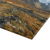 Herbstfarben auf der Landschaft Schneidebrett (Ecke)