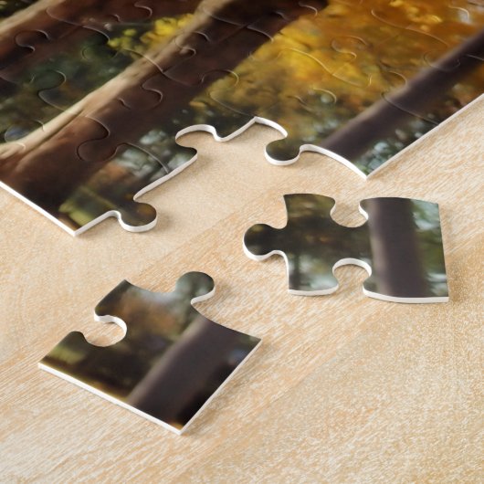 Herbstfarben auf der Landstraße Puzzle (Seite)