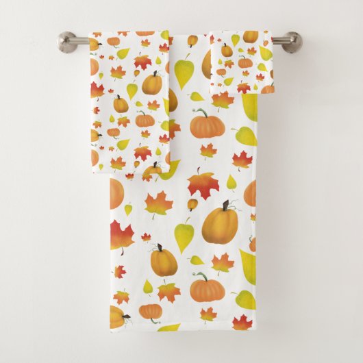 Herbstfarben Badhandtuch Set (Insitu)